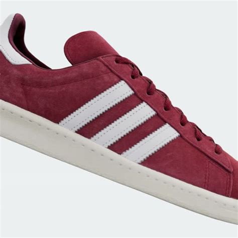 burgundy pastel Adidas shoes